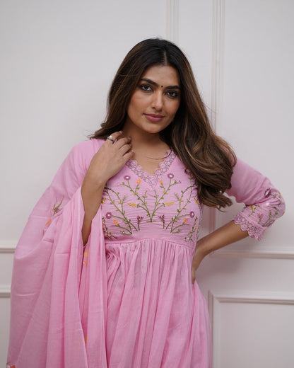 Look Beautiful And Elegant In Our Best Cotton Suit Set.